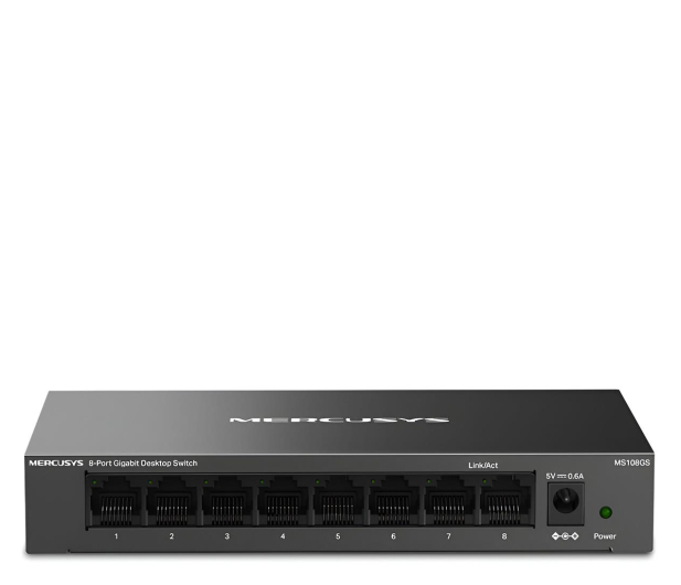 Mercusys MS108GS (8x10/100/1000Mbit) - 1321865 - zdjęcie